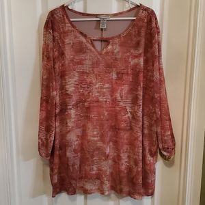 Catherine's 3X Keyhole Top